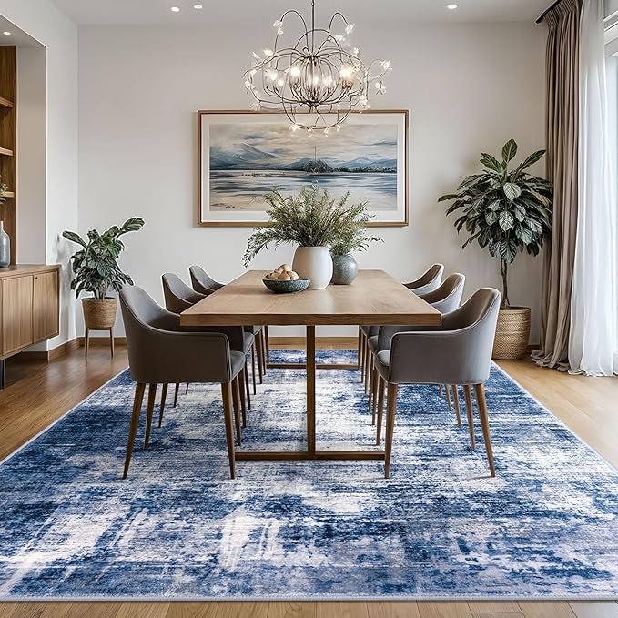 IOHOUZE Abstract Area Rugs 8x10 Ft Washable Large Rugs - Image 2