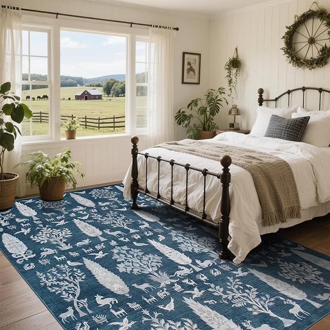 Washable Rugs 8x10 Area Rugs for Living Room, Dining Room- Large Ultra Soft - Image 8