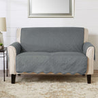 Great Bay Home Reversible Loveseat Cover by GreatBayHome