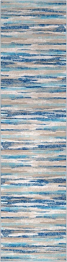 Lansny Modern Abstract Runner Rug 3x10 - Image 9