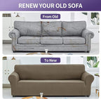 Joccun Stretch Couch Cover Slipcovers, 1-Piece Sofa Covers - Image 6