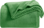 KMUSET Fleece Blanket Throw Size Emerald Lightweight Super Soft Cozy Luxury Bed by COZYBLANKETHappyHomeLife