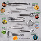 28 pcs Stainless Steel Kitchen Utensil Set