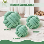 Uvvyui Knot Pillow Ball, Soft Home Decorative Pillows, Round Throw Pillow - Image 2