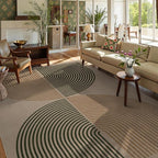 Lahome Enfys Modern Rainbow Easy Jute Rug, 8x10 Living Room Rug Indoor Outdoor by Lahome