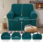 U-NICE HOME Recliner Chair Covers Stretch Couch Cover Sofa Cover Sofa Slipcover - Image 3