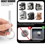 O-Ring Gasket Seal & Brew Valve Tool Set, Security Oval Head Key