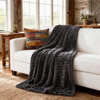 Bedsure Grey Fleece Throw Blanket - Image 8