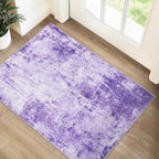 Washable Area Rugs 2'x3' Non-Slip Modern Abstract Soft by RELEANY