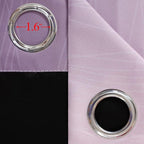 Estelar Textiler Ombre Pink and Purple Blackout Curtains 72 Inch Length 2 Panels - Image 7
