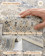 Runner Rug 2x6, Ultra-Thin Entryway Rug Non Slip Washable Rugs - Image 7