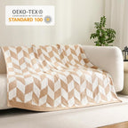 Snuggle Sac Beige Twin Size Blankets - Image 2
