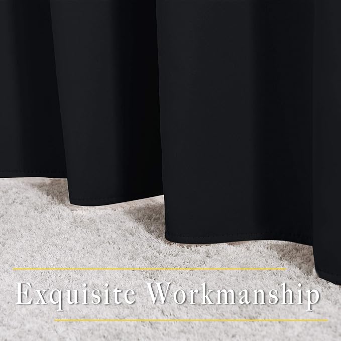 NICETOWN Black Out Curtains for Bedroom 84 inches Long - Image 6