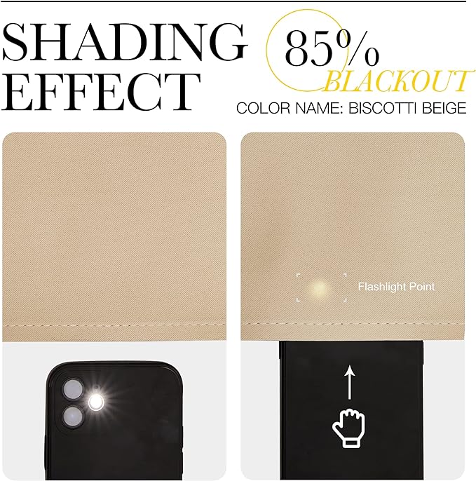 NICETOWN Room Darkening Curtain Panels - Image 8