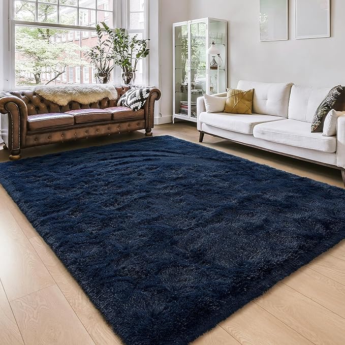 Amearea Shag Fluffy Area Rug for Kids Bedroom Living Room, Extra Soft and Fuzzy by AmeareaDirect