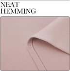 NICETOWN Blackout Curtains for Living Room, Blush Pink, 2 Panels, 42 by 63 - Image 7