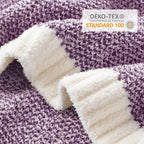 Snuggle Sac Buttery Purple Throw Blanket - Image 6