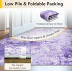 Washable Area Rugs 6'x8' Non-Slip Modern Abstract Soft - Image 6
