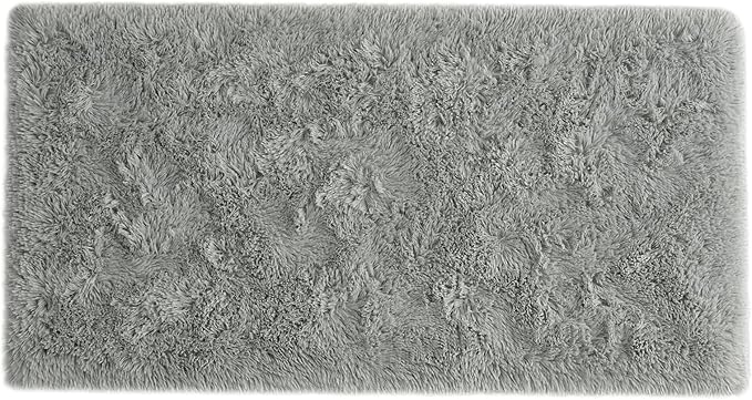Amearea Shag Small Rug, Fluffy 2x4 Feet Throw Rugs - Image 9