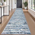 Lansny Modern Abstract Runner Rug 2.6x18 by lansny
