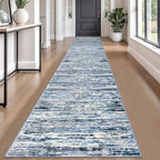 Lansny Modern Abstract Runner Rug 2.6x18 by lansny