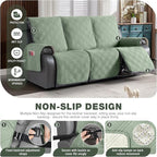 TAOCOCO 100% Waterproof Recliner Sofa Cover, Non Slip Split Couch Covers - Image 5