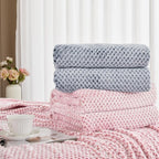 Exclusivo Mezcla Fleece Bed Blanket Queen Size, Super Soft and Warm Blankets - Image 8