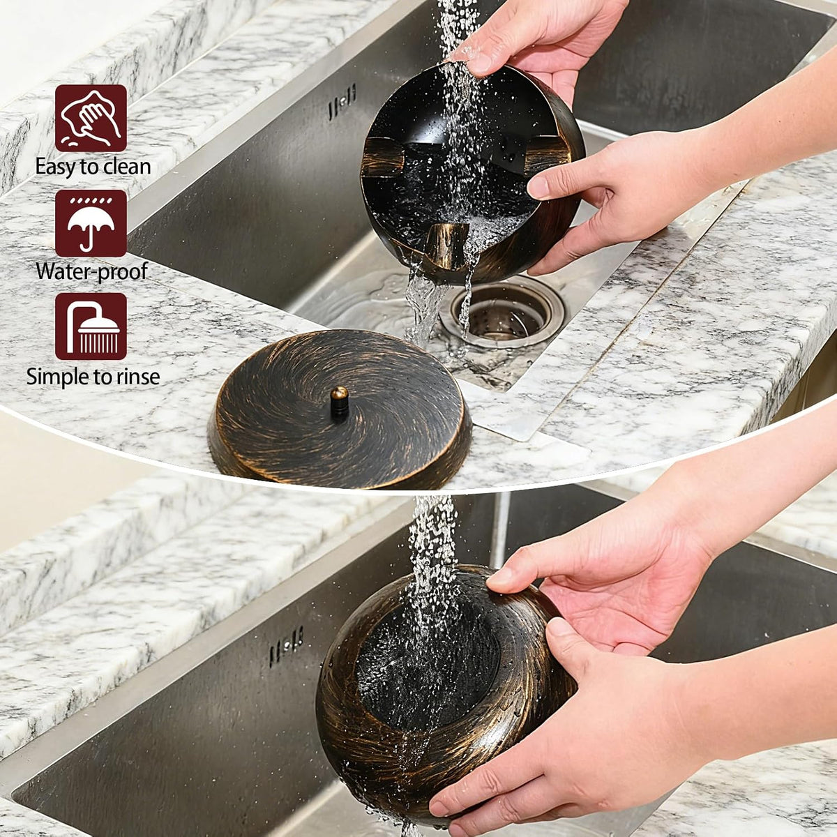 Extra Large Cigar Ashtrays with Lid for Outdoors Indoors Outside Patio Living Room Home Retro Decor,1.3'' Wide Cigar Rest Ashtray for Cigars,Cigar Accessories for Men Dad Husband Boyfriend