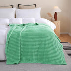 Mint Green Fleece Throw Blanket 60”×80” - Image 4