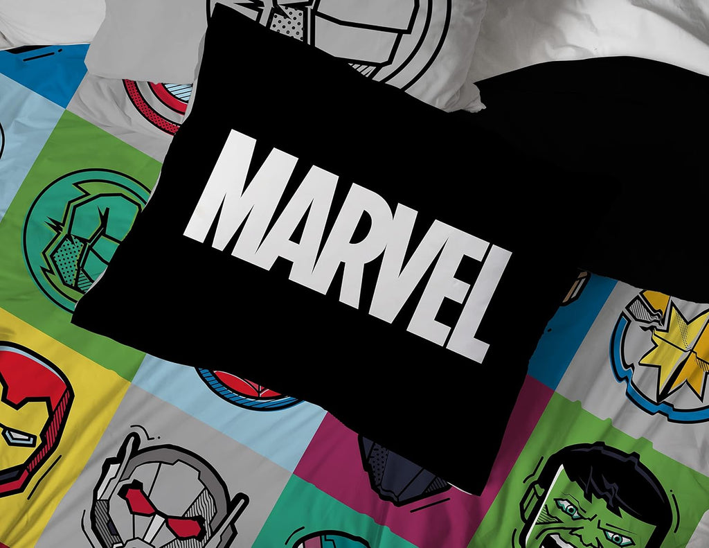 Marvel Avengers Iron Man Twin Comforter Set 5 Piece Kids Bedding, Multi