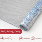KOZYFLY Washable Area Rug 5x7 Modern Ombre Thin Rugs - Image 6
