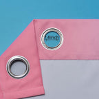 Yakamok Ombre Pink and Blue Curtains - Image 4