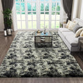Ophanie Black Gold and Grey Area Rugs by Ophanie