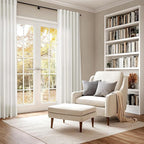 Nanspring Light Filtering Linen Curtains 72 inches Long - Image 6