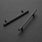 Ravinte Matte Black 7.38" Length Cabinet Handles 5" Hole Center 32 Pack