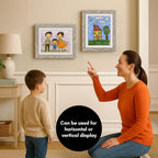 Americanflat 8.5x11 Changeable Kids Art Frame - Driftwood