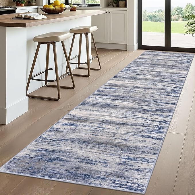 KOZYFLY 3x10 Ft Rug Modern Ombre Runner Rug - Image 7