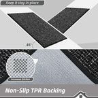 BEQHAUSE Kitchen Rugs and Mats 2PCS, Non-Slip Kitchen Mats - Image 4