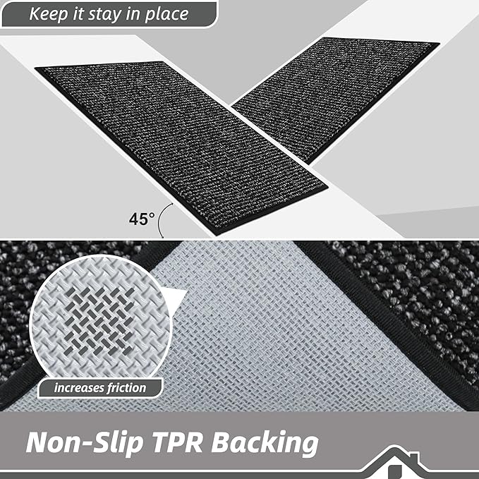 BEQHAUSE Kitchen Rugs 32"x48", Non-Slip Kitchen Mats - Image 4