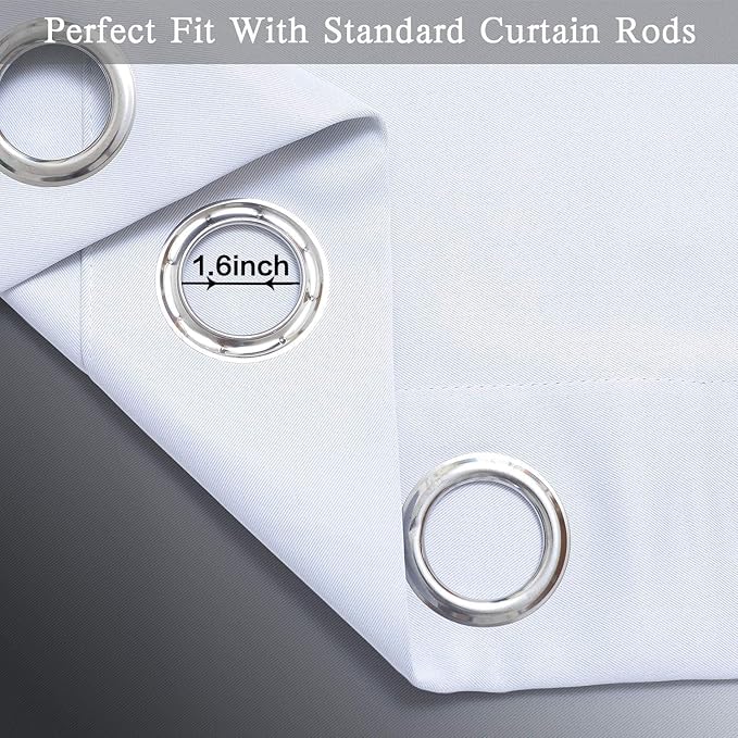 SimpleHome Ombre Room Darkening Curtains - Image 5