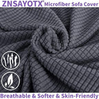 ZNSAYOTX Super Stretch Chair Slipcover Universal Sofa Chair Covers - Image 8