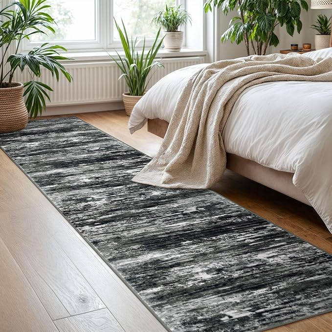 KOZYFLY Modern Abstract Hallway Runner Rug, 2x8 Kitchen Rugs Non-Slip Washable - Image 7