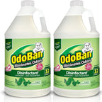 OdoBan Disinfectant Concentrate and Odor Eliminator, Made in the USA, Original Eucalyptus Scent, 2 Gallons
