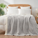 Snuggle Sac Heather Grey Throw XL Blanket - Image 6