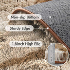 8x10 Ft Extra Large Shag Rugs for Living Room, Tie Dyed Ultra Soft Fluffy Furry - Image 5