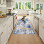 Washable Area Rugs 3x6 Non-Slip Modern Abstract Soft by RELEANY