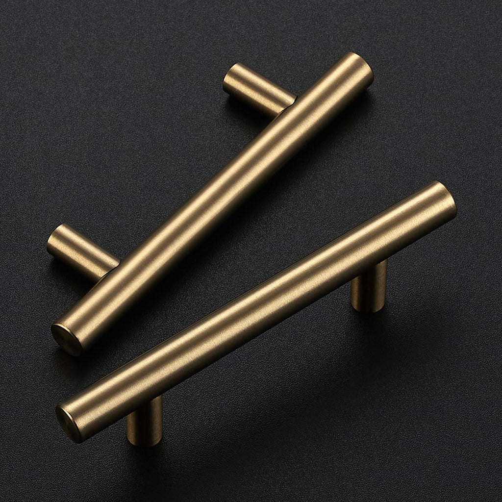Ravinte Cabinet Handles,5" Length,3" Hole Center,Champagne Bronze,30 Pack