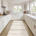 Nakagishi Runner Rug Kitchen Washable Rugs: 2x6 Non-Slip Boho Soft Modern Stain by NakagishiAreaRug