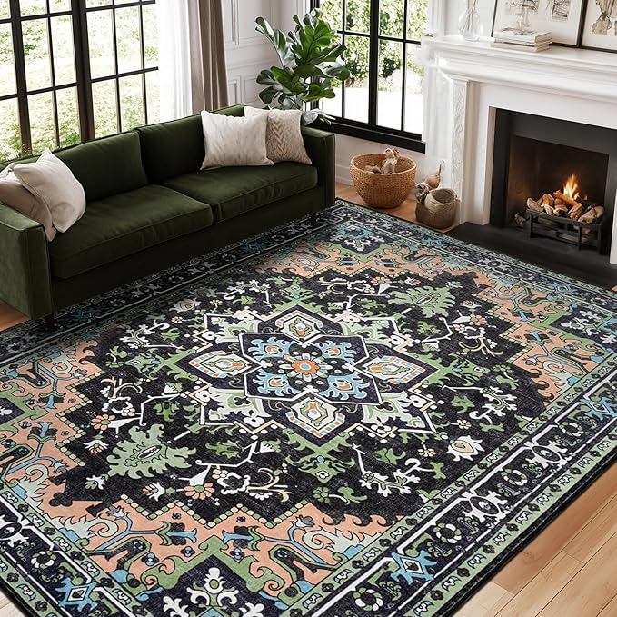 Lofus 6x9 Washable Area Rugs, Large Area Rug by Lofus