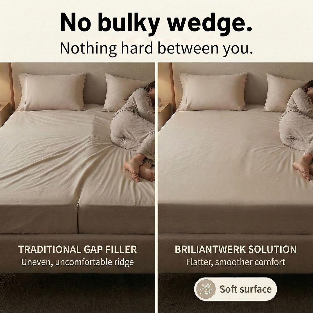 Briliantwerk Twin to King Bed Converter | Smart Bed Bridge | No Slipping